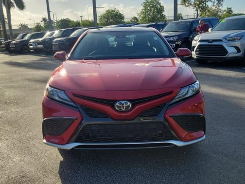 Red 2023 Toyota Camry XSE