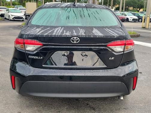 Midnight Black Metallic 2024 Toyota Corolla LE