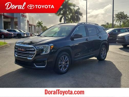 Ebony Twilight Metallic 2023 GMC Terrain SLT