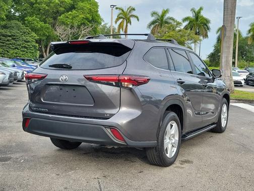 Magnetic Gray Metallic 2024 Toyota Highlander LE