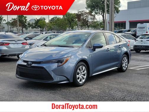 Midnight Black Metallic 2026 Toyota Corolla LE