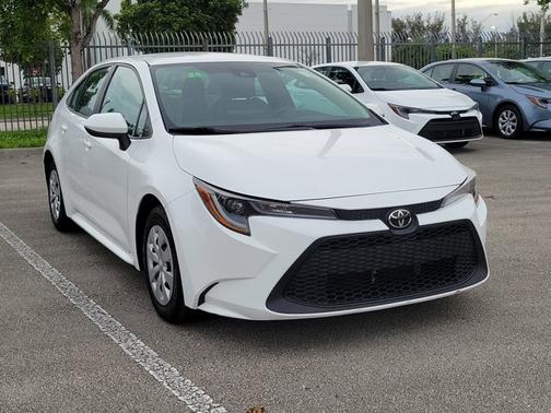 White 2022 Toyota Corolla L