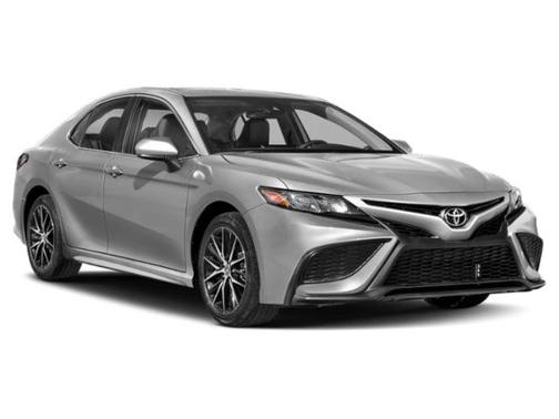 Midnight Black Metallic 2021 Toyota Camry SE