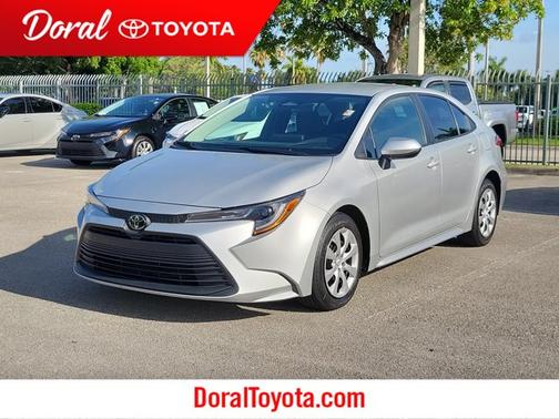 Classic Silver Metallic 2024 Toyota Corolla LE