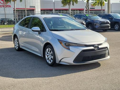 Classic Silver Metallic 2024 Toyota Corolla LE
