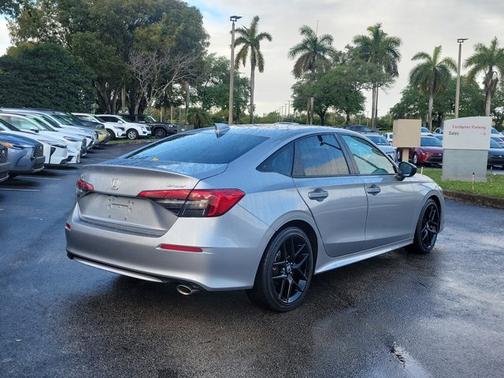 Silver 2024 Honda Civic Sport