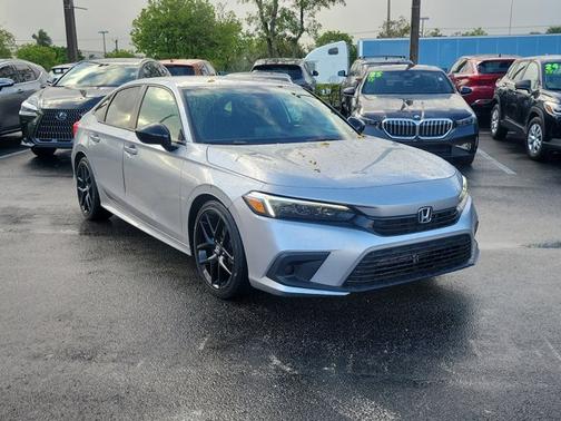 Silver 2024 Honda Civic Sport