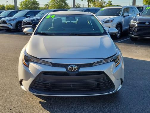 Silver 2024 Toyota Corolla LE