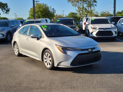 Silver 2024 Toyota Corolla LE
