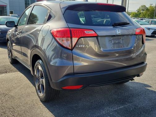 Gray 2018 Honda HR-V EX