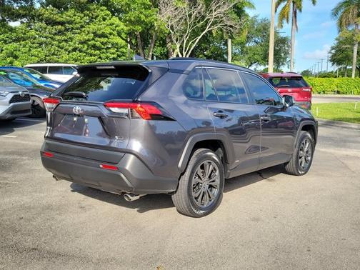 Gray 2025 Toyota RAV4 Hybrid XLE Premium