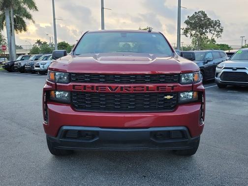 Cajun Red Tintcoat 2020 Chevrolet Silverado 1500 Custom