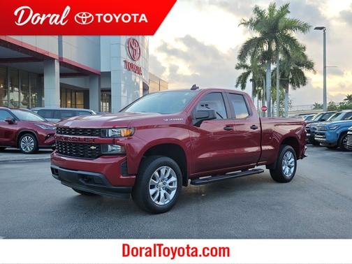 Cajun Red Tintcoat 2020 Chevrolet Silverado 1500 Custom