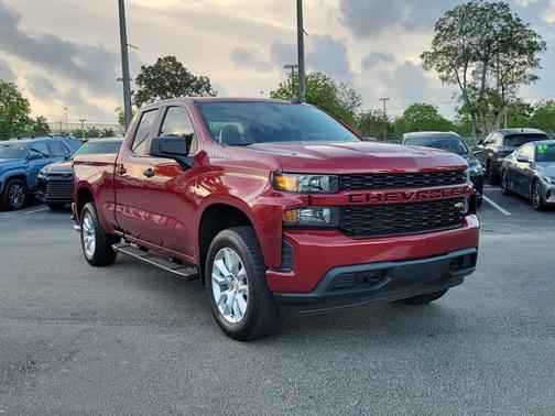 Cajun Red Tintcoat 2020 Chevrolet Silverado 1500 Custom