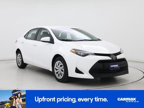 White 2019 Toyota Corolla LE