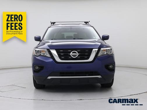 Blue 2019 Nissan Pathfinder SV
