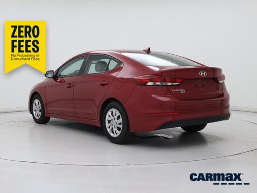 Red 2017 Hyundai ELANTRA SE
