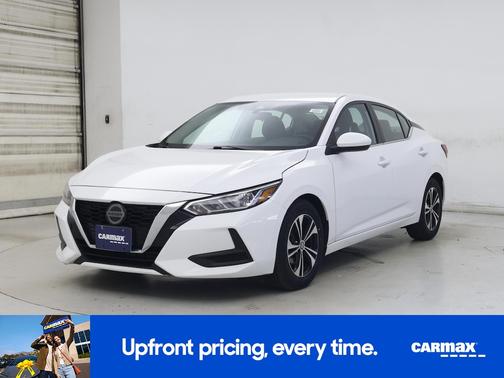 White 2023 Nissan Sentra SV