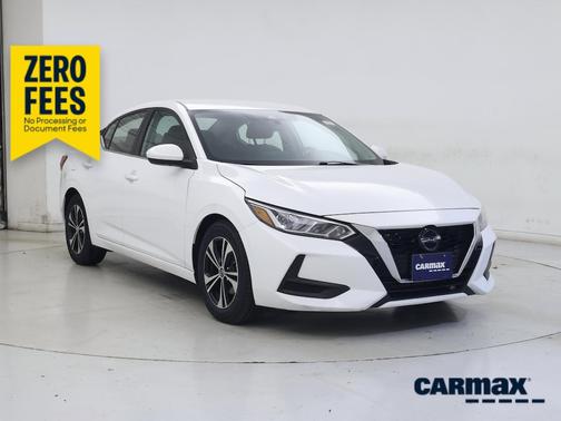 White 2023 Nissan Sentra SV