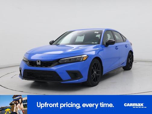 Blue 2024 Honda Civic Sport