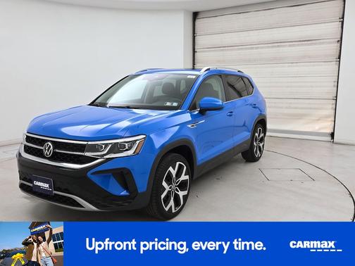 Blue 2022 Volkswagen Taos SEL