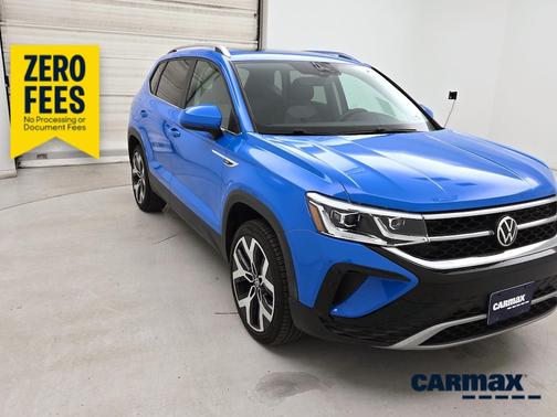 Blue 2022 Volkswagen Taos SEL
