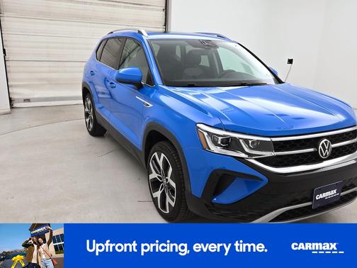Blue 2022 Volkswagen Taos SEL