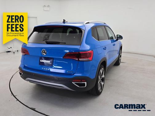 Blue 2022 Volkswagen Taos SEL