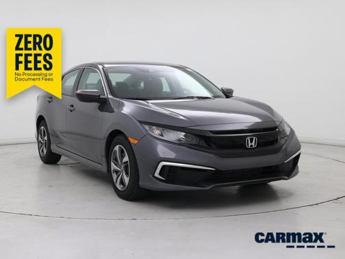 Gray 2019 Honda Civic LX