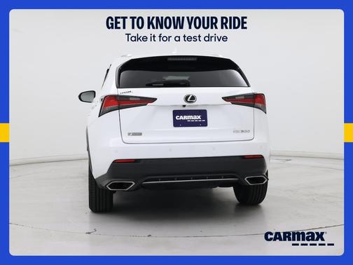 White 2020 Lexus NX 300 F-Sport
