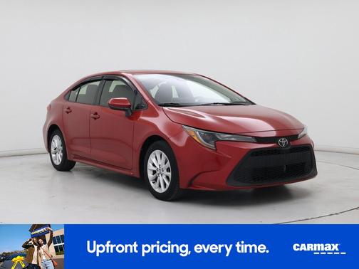 Red 2020 Toyota Corolla LE