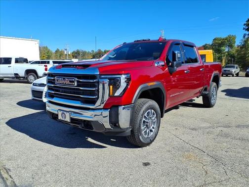 Volcanic Red Tintcoat 2025 GMC Sierra 2500 SLT