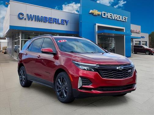 Radiant Red Tintcoat 2024 Chevrolet Equinox FWD RS