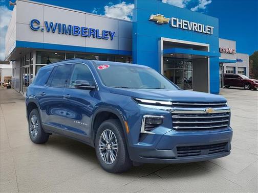 Lakeshore Blue Metallic 2026 Chevrolet Traverse LT