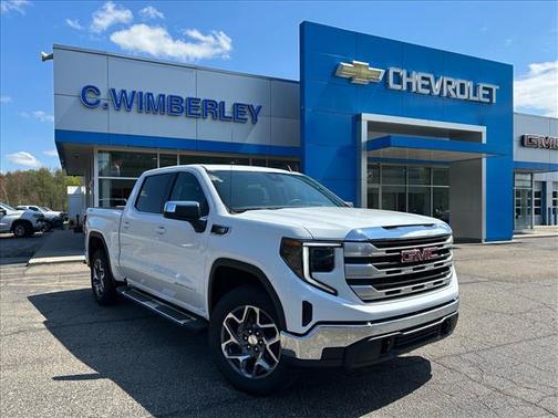 Summit White 2026 GMC Sierra 1500 SLE