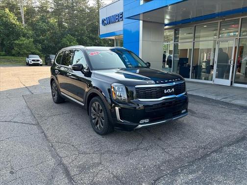 Ebony Black 2022 Kia Telluride SX