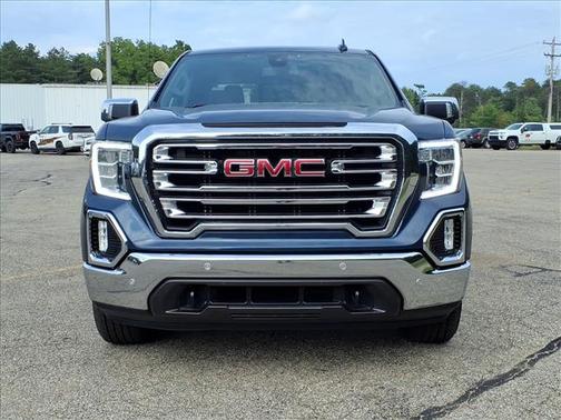 Blue 2021 GMC Sierra 1500 SLT