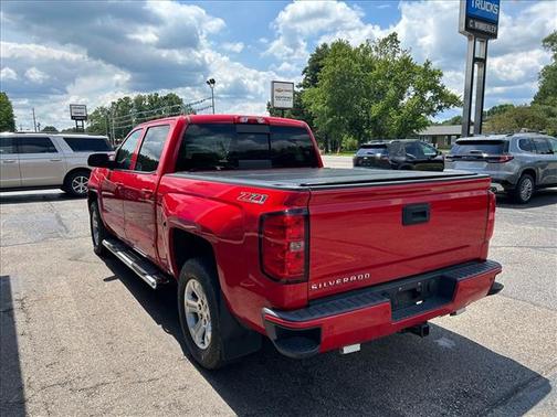 Red 2017 Chevrolet Silverado 1500 2LT