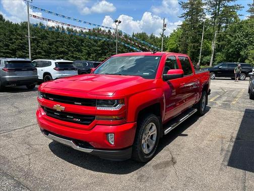 Red 2017 Chevrolet Silverado 1500 2LT