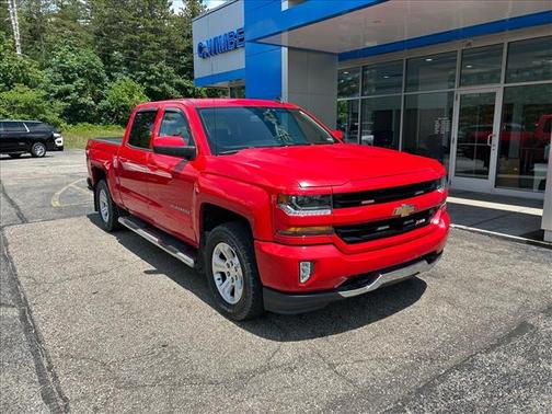Red 2017 Chevrolet Silverado 1500 2LT