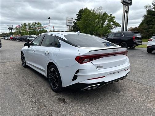 Glacial White Pearl 2024 Kia K5 GT-Line