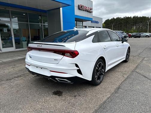 Glacial White Pearl 2024 Kia K5 GT-Line