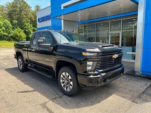 Black 2026 Chevrolet Silverado 2500 Custom