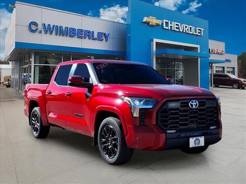 Red 2024 Toyota Tundra SR5
