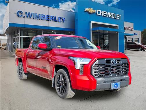 Red 2024 Toyota Tundra SR5