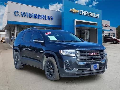 Black 2020 GMC Acadia AT4