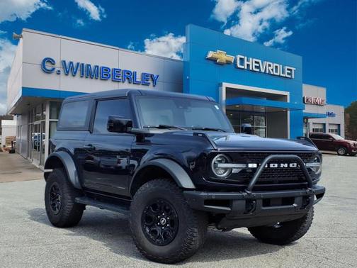 Antimatter Blue Metallic 2021 Ford Bronco Wildtrak