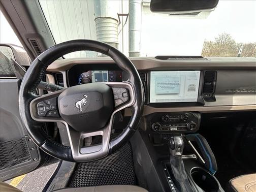 Antimatter Blue Metallic 2021 Ford Bronco Wildtrak