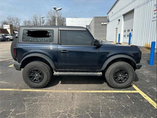 Antimatter Blue Metallic 2021 Ford Bronco Wildtrak