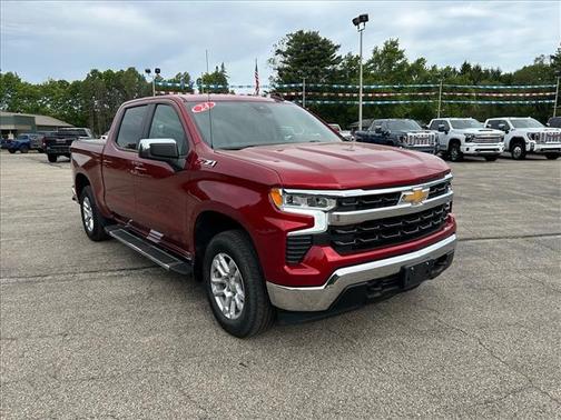 Red 2024 Chevrolet Silverado 1500 LT